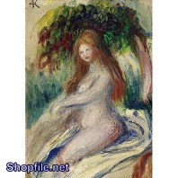 Tranh sơn dầu cô gái đẹp trong tranh